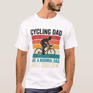 Cycling Dad Vintage Biker Father T-Shirt Design_1