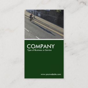 Cycling - Dark Green Business Card