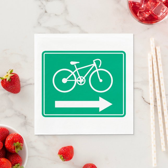 Cycling Directions Napkin (Creator Uploaded)