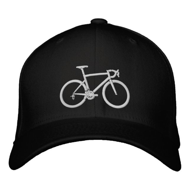 Cycling  embroidered hat (Front)