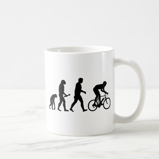 Cycling Evolution Coffee Mug (Right)