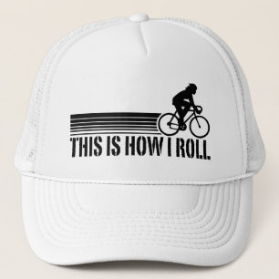 Cycling (female) trucker hat
