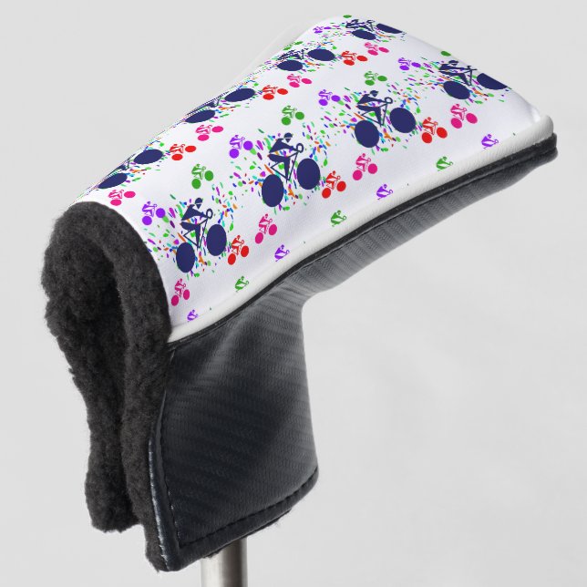 CYCLING  GOLF HEAD COVER (3/4 Front)