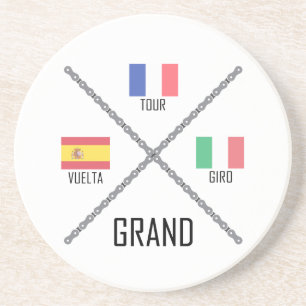 Cycling Grand Tours Coaster