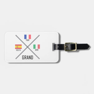 Cycling Grand Tours Luggage Tag