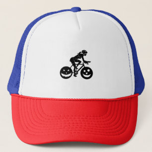 Cycling Halloween Trucker Hat