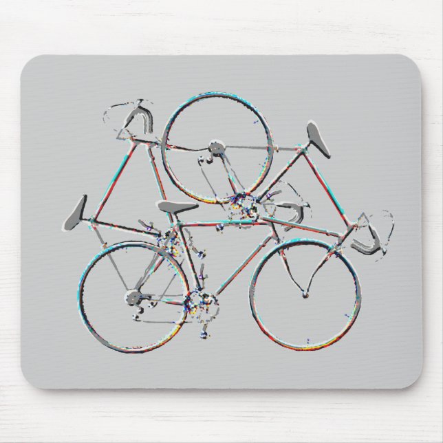 cycling ideas mouse pad (Front)