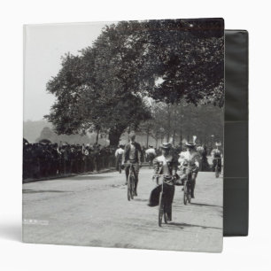 Cycling in Hyde Park, c.1910 Binder