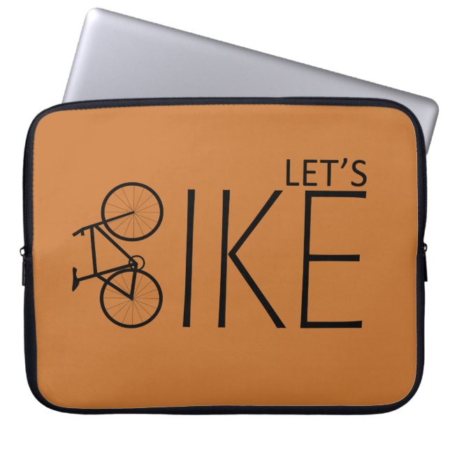  cycling inspirational quotes laptop sleeve (Front)