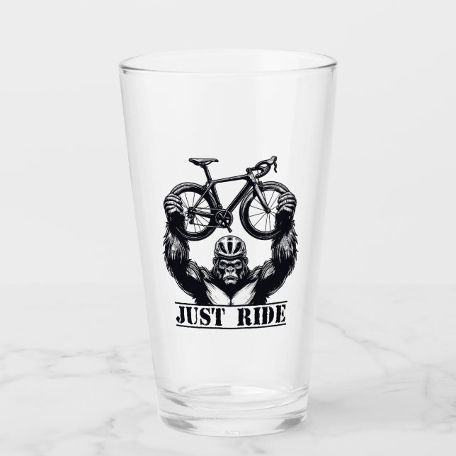 Cycling Just Ride Gorilla Glass (Front)