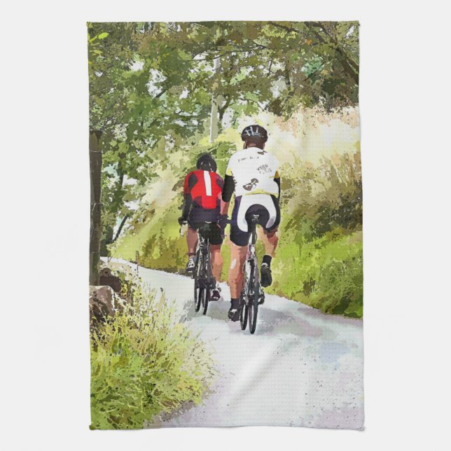 CYCLING KITCHEN TOWEL (Vertical)