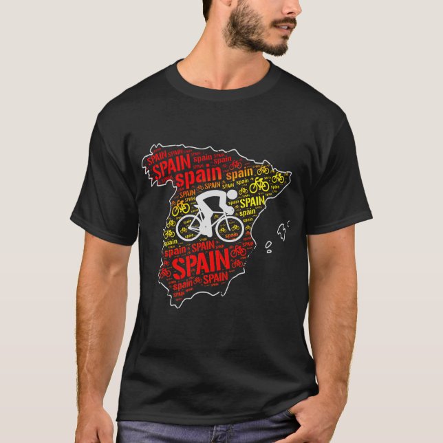 Cycling La Volta Spain T-Shirt (Front)