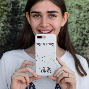 Cycling Life, free as a bird customizable iPhone 11 Case