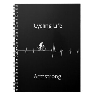Cycling Life, Heartbeat customizable Notebook