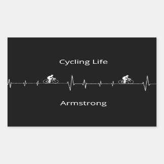 Cycling Life, Heartbeat customizable Sticker