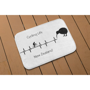 Cycling Life, New Zealand customizable Bath Mat