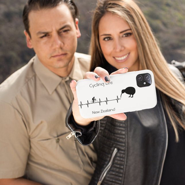 Cycling Life, New Zealand customizable Case-Mate iPhone Case (Creator Uploaded)