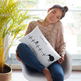 Cycling Life, New Zealand customizable Lumbar Pillow