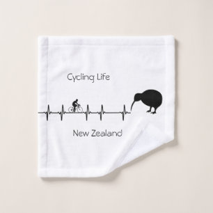 Cycling Life, New Zealand customizable Wash Cloth