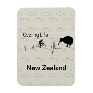 Cycling Life, New Zealand  Magnet