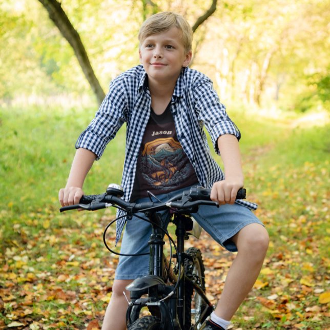 Cycling Life, retro customizable T-Shirt (Creator Uploaded)