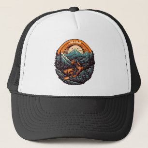 Cycling Life, retro customizable Trucker Hat
