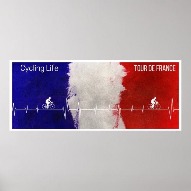 Cycling Life, Tour de France Poster (Front)
