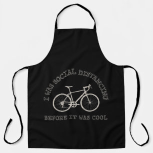 Cycling Lover Bike Riding Bicycle Social Distance Apron