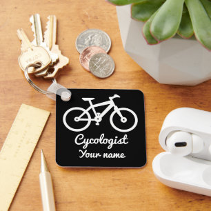 Cycling Lover Cycologist Personalized Gifts Ideas Keychain