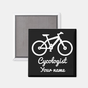 Cycling Lover Cycologist Personalized Gifts Ideas Magnet