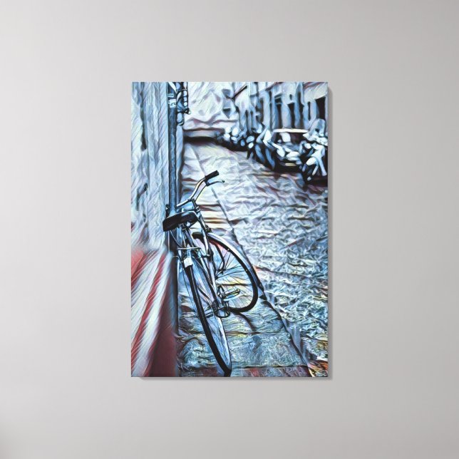 Cycling Lover Gift Canvas Print (Front)