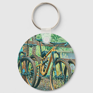 Cycling Lover Gift Keychain