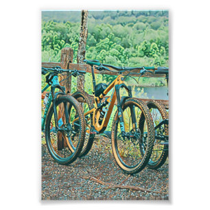Cycling Lover Gift Photo Print