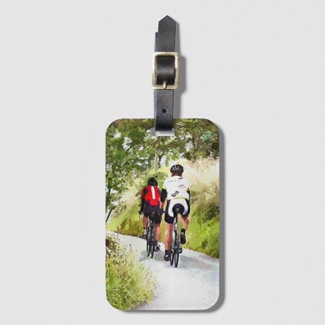 CYCLING LUGGAGE TAG (Front Vertical)