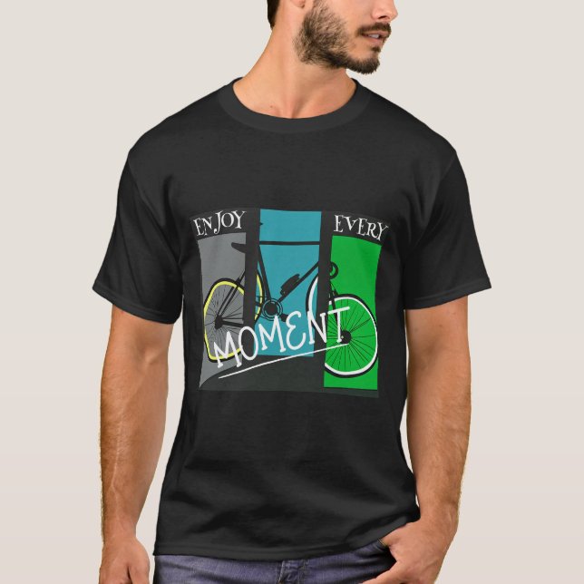 Cycling Mindfulness and wisdom T-Shirt (Front)