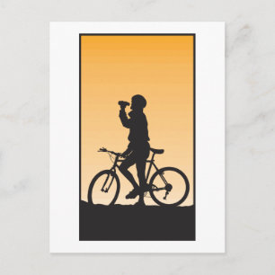 Cycling Postcard