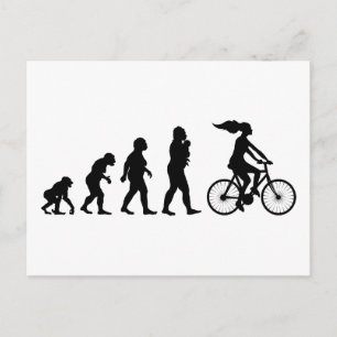 Cycling Postcard