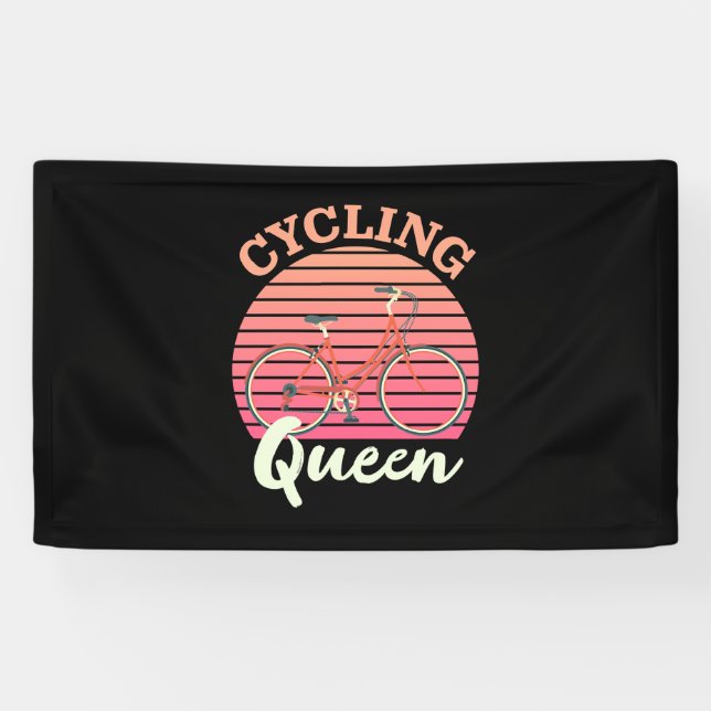 Cycling Queen Banner (Horizontal)
