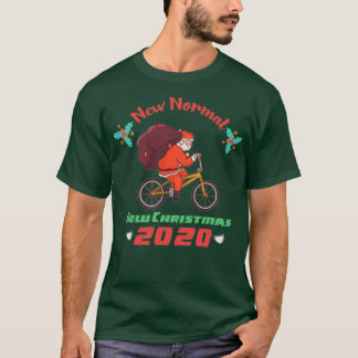 Cycling Santa 2020  Funny Christmas   Christmas cy T-Shirt