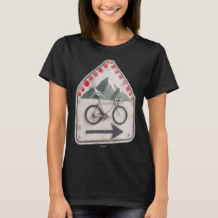Cycling Sign - Collect Red Climbing Points In The T-Shirt