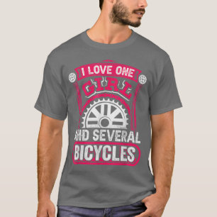 Cycling Sports Bicycle Mountain Biker T-Shirt