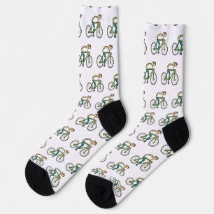 Cycling Stickman Socks