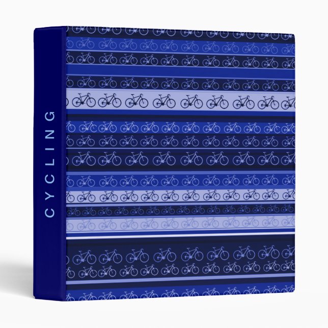 CYCLING striped album Binder (Front/Spine)
