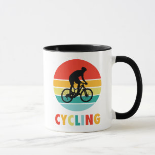 Cycling Sunset Outdoor Sport Mug
