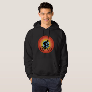 CYCLING SUNSET VINTAGE  HOODIE