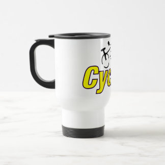Cycling with Bicycle Travel Mug