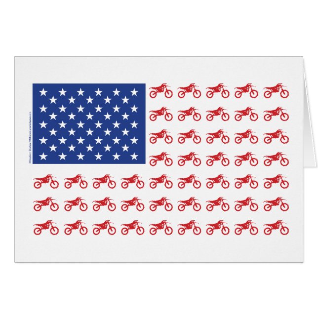 Cyclisme-Drapeau-Moto-Cross (Devant horizontal)
