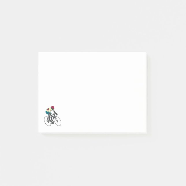 Cyclist #1 post-it notes (Front)