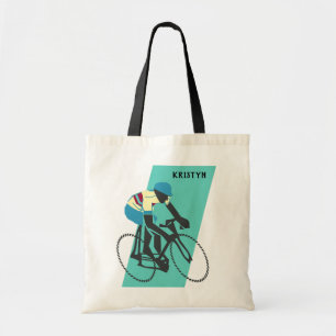 Cyclist #3 tote bag