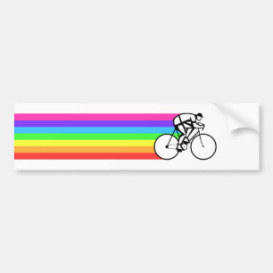 Cyclist Bumper Sticker